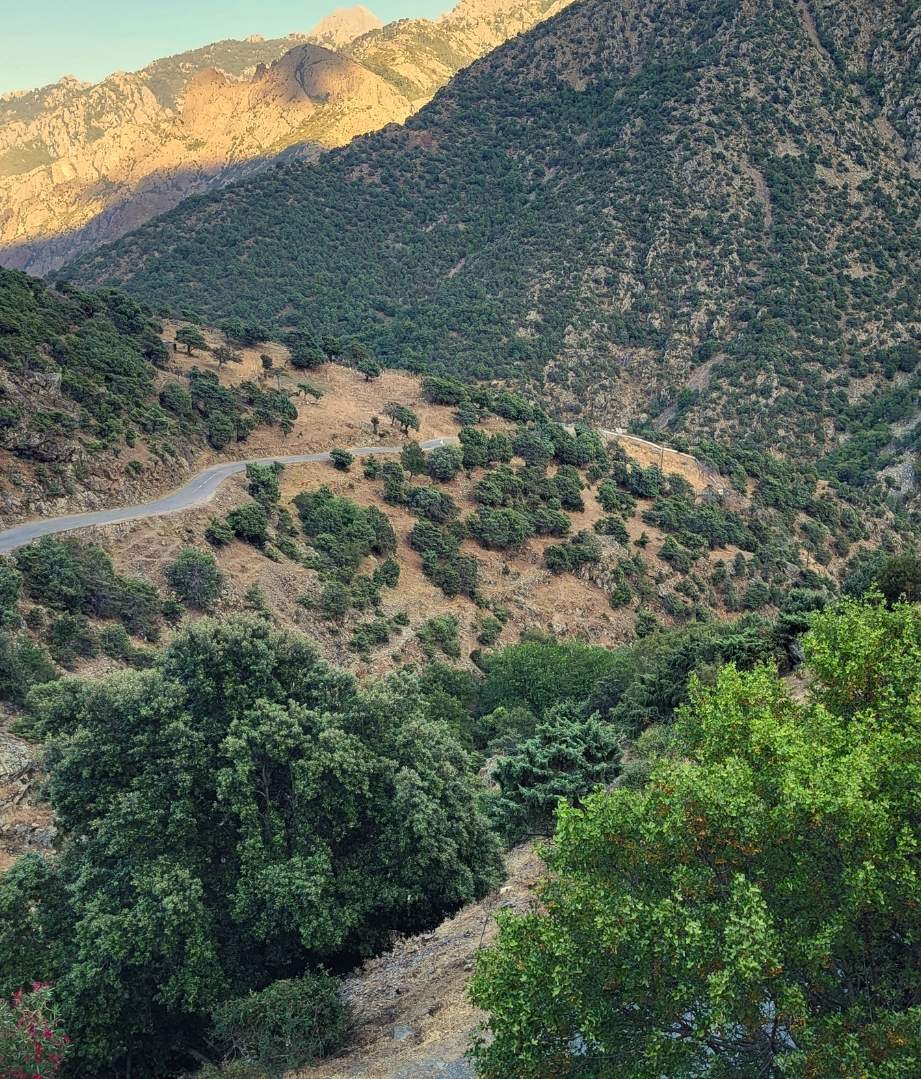 Parcours à vélo en Balagne